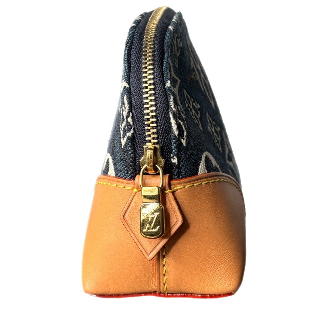 LIMITED EDITION 1854 BLUE COSMETIC POUCH PM Louis Vuitton - Picture 3 of 7